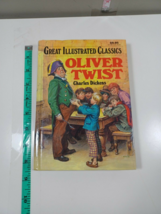oliver twist by charles dickens great illustrated classics 1989 hardback - £6.32 GBP