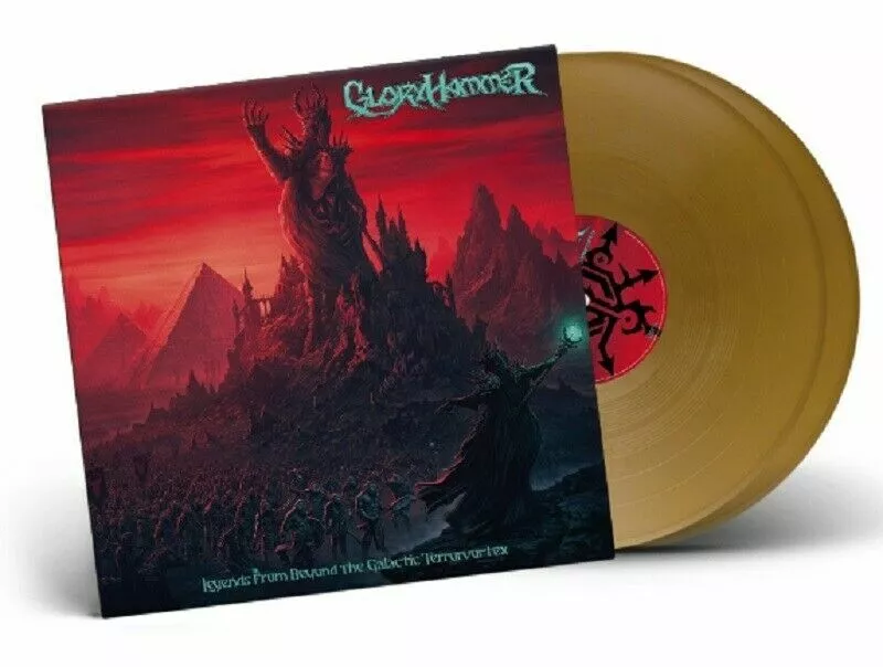 GLORYHAMMER - Legends From Beyond The Galactic Terrorvortex 2LP vinyl GOLD - $76.77