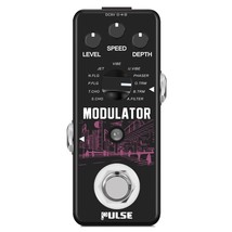 Pulse Technology Modulator 11 Kinds Of Classic Modulation Effects in One Pedal - £39.27 GBP