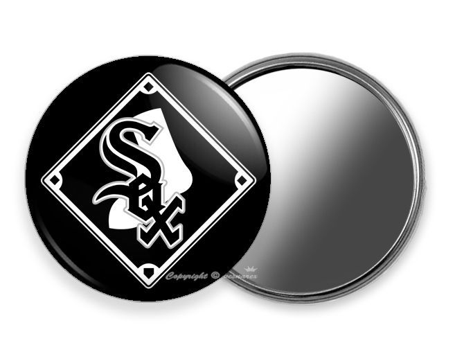 CHICAGO WHITE SOX BASEBALL TEAM PURSE POCKET HAND MIRROR MLB SPORT FAN GIFT IDEA