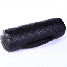 Bolster Leather Cover Cushion Yoga Neck Roll Case Pillow Cushions Soft Scatter 8 - £29.89 GBP+