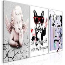 Tiptophomedecor Stretched Canvas Nordic Art - Portraits - Stretched &amp; Fr... - £79.74 GBP+