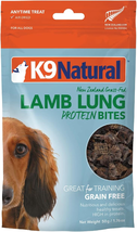 Grain-Free Air-Dried Dog Treat Protein Bites, Lamb Lung 1.76Oz - $13.81
