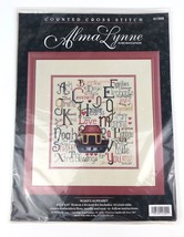 Bucilla Counted Cross Stitch Kit Noah&#39;s Alphabet Ark Alma Lynne Designs - £24.78 GBP