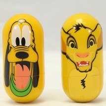 Pluto 37 Simba 40  Disney Kellogg Mighty Beanz Large  2005-2006 3” Tall ... - $12.73