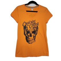 Harley Davidson T Shirt Myrtle Beach SC - Women&#39;s Size S - Skull Graphics - £6.22 GBP