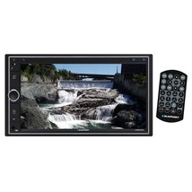 Blaupunkt 6.95&quot; Double DIN Fixed Face Touchscreen Mechless Receiver with... - $146.48