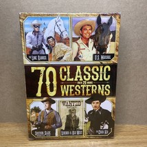 70-Classic Westerns DVD 4 Disc Set - Over 29 Hours New &amp; Sealed - £6.15 GBP