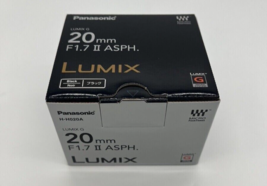 Panasonic Lumix G 20mm f/1.7 II ASPH. Lens Aspherical G Series H-H020 - £1,714.66 GBP