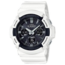 CASIO Watch The G-SHOCK Radio Solar GAW-100B-7AJF s Reloj Blanco Nuevo - $163.66