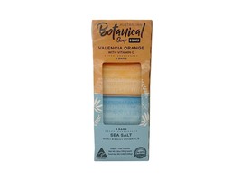 Australian Botanical Natural Soap Bars 8pk Valencia Orange + Sea Salt BB 1/19/26 - £25.63 GBP