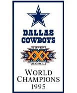 Dallas Cowboys World Champions 1993 Flag 3X5 Ft Polyester Banner USA 90x... - €17,06 EUR