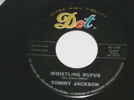 Tommy Jackson Whistling Rufus Sally Ann 45 Rpm Record Vinyl Dot Label - £39.95 GBP
