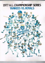 1977 ALCS Championship Program New York Yankees @ Kansas City Royals - £50.61 GBP