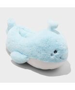 Cat &amp; Jack Kids Whale Character Slippers Blue Size 6-7 - $239.80 MXN