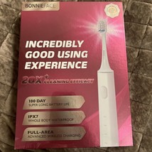 Bonnieface Sonic Electric Toothbrush 6 mo Battery IPX7 Waterproof Wireless Chg - £38.88 GBP