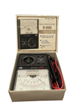 Multitester Radio Shack Micronta 18-Range 20k Ohms Volt DC No. 22-201U Vintage - £14.82 GBP