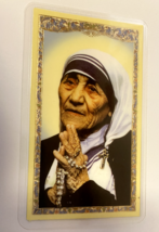 Saint Mother Teresa of Calcutta Laminated Prayer Card, New , #PCL-25 - $2.78 CAD
