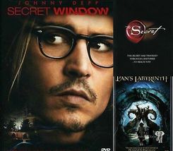 Drama DVD Bundle:Secret Window, Pans Labyrinth, the Secret - £16.78 GBP