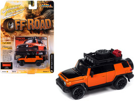 2007 Toyota FJ Cruiser &quot;Tracks to the Max&quot; Orange with Black Hood and Top and Ro - £18.69 GBP