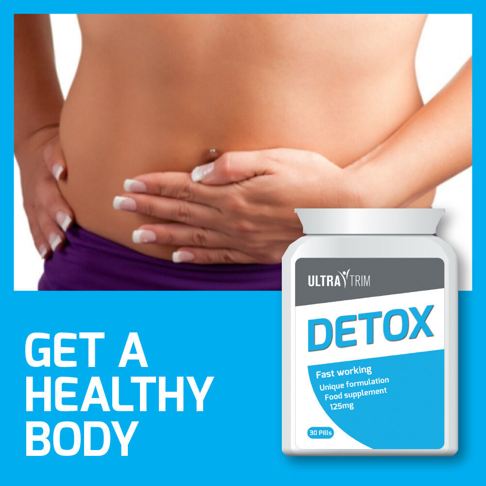 Primary image for ULTRA TRIM DETOX PILL – DETOXIFYING TABLETS GET A HEALTHY BODY PURE FEEL GREAT