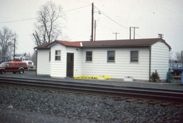Wabasha Minnesota Milwaukee Road Depot Station MofW 1992 Duplicate Slide - £5.44 GBP