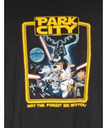 PARK CITY Utah Star Wars May the Forest Be With You Duck Co T Shirt Mens... - £14.37 GBP