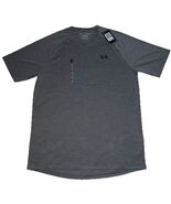 UNDER ARMOUR The Tech Tee Mens Size:L GRAY V-Neck LOOSE LIGHT &amp; COOL NWT... - $24.74