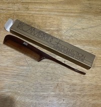 VINTAGE 1981 Avon Cambridge Collection Rattail Tortoise Comb *NOS - €8,54 EUR