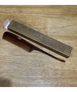 VINTAGE 1981 Avon Cambridge Collection Rattail Tortoise Comb *NOS - $181.73 MXN