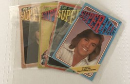 Vintage Shaun Cassidy Set of 4 Super Mag 1970&#39;s 1980 Color Pin-ups - £29.81 GBP
