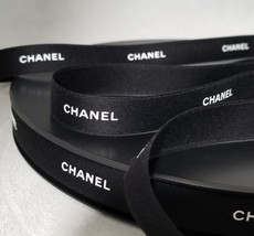 3 YARDS OF CHANEL GIFT WRAP RIBBON  / 3 YARDS PER ORDER  - £15.98 GBP