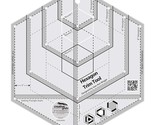Creative Grids Hexagon Trim Tool Quilt Ruler - CGRJAW4 - £49.39 GBP