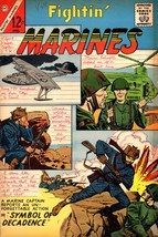 FIGHTIN&#39; MARINES  #52 Charlton Comic 1962 - £6.27 GBP