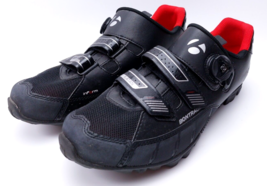 Bontrager Inform BOA Cycling Shoes Size 10US  Black Red Accents - £29.18 GBP