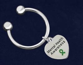 Mental Health Awareness Heart Key Chain - $12.99