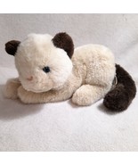 Vintage WESTCLIFF COLLECTION Siamese plush cat kitty stuffed animal brow... - $9.00