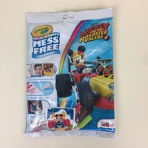 Crayola Disney Jr. Mickey Roadster Racers Color Wonder Mess Free Coloring New - £9.34 GBP