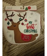 Super Thick My First Christmas 2020 Baby Bib - $18.69