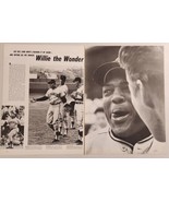 1964 Magazine Photo Article Willie Mays Baseball San Francisco Giants Th... - £18.26 GBP