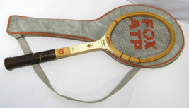 Jack Kramer Medium Wood Wison Tennis Racquet USA 4 5/8&quot; Grip 27&quot; Long FO... - £27.91 GBP