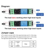 6Pcs DC 3.3V Relay Module 1 Channel Optocoupler Module 3V/3.3V Relay Iso... - $274.88 MXN