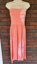 Convertible Strapless Halter Sundress to Fold Down Skirt Elastic Waist S... - $11.40