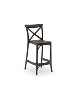 Set of 4 Counter height crossback stools - £376.93 GBP