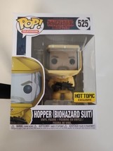 Funko Pop Stranger Things Hopper Biohazard Suit #525 Hot Topic Exclusive - £28.52 GBP