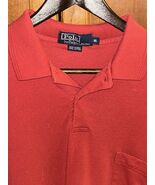 1️⃣ Vintage Polo Ralph Lauren Red XL Men’s Cotton Pocket Polo Shirt - $11.99