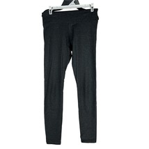 Remixes Tek Womens Black Knit Leggings Size S Activewear Stretch High Rise - $19.65
