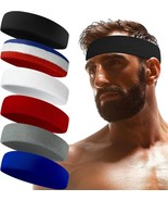 Sweatbands Sports Headband for Men &amp; Women - Terry Cloth Moisture-Wickin... - $29.64