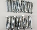 (Lot of 35) Letter F Concrete Wedge Anchor Expansion Anchors Nuts &amp; Washers - $55.83