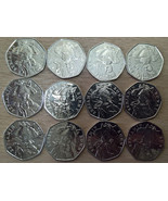 Benjamin Bunny 2017 UK 50p Coin [12 Coins] - $72.75